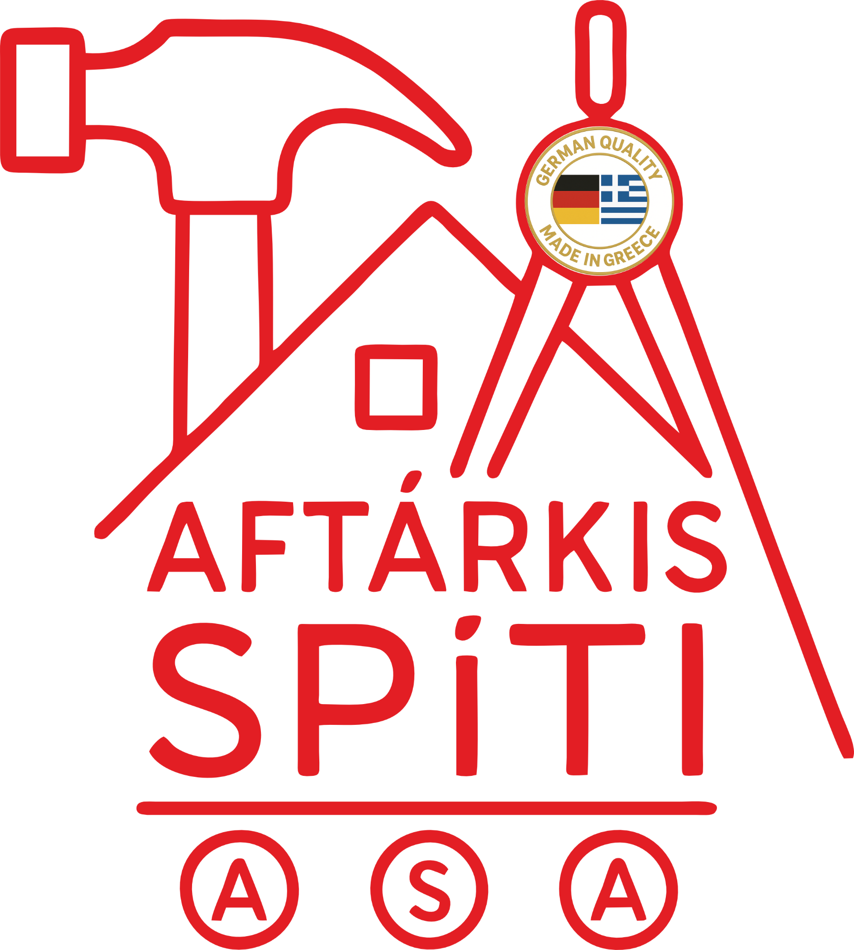 Aftarkis Spiti logo — German quality tiny houses & construction in Greece
