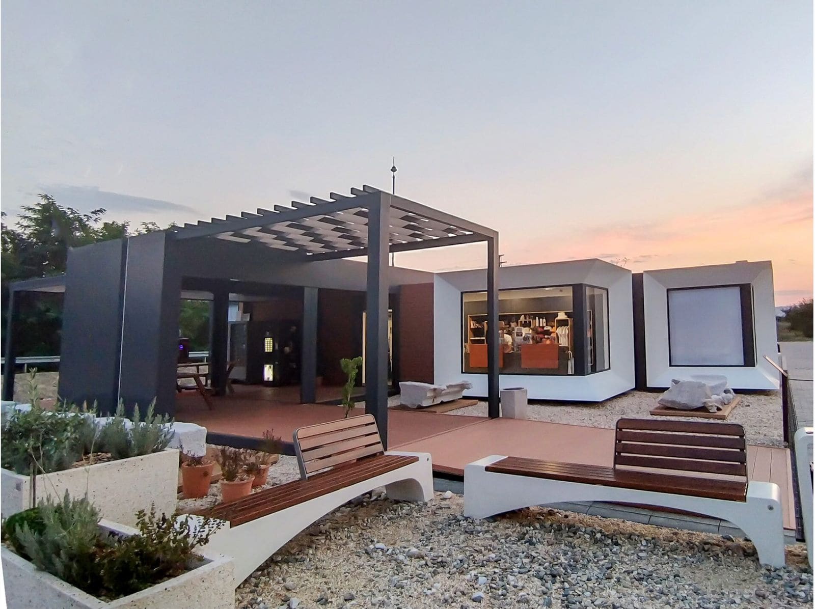 Projekt Heracklea – Finished Modular House Complex