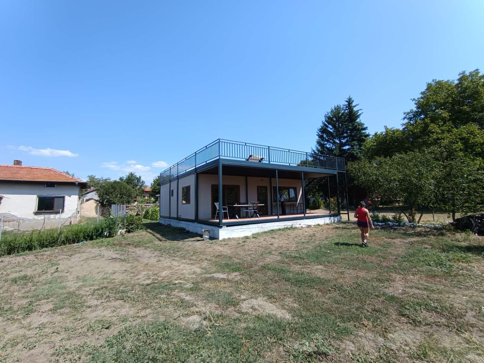Projekt Roof Veranda – Rooftop Deck & Covered Ground Terrace